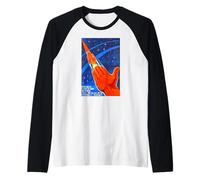Soviet Union USSR Retro Propaganda Space CCCP T-Shirt Camiseta Manga Raglan