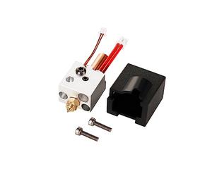 Sovol SV06 Plus Replacement Hotend Kit Coming with Brass Nozzle Heating Block Thermistor Heating Wire, Metal Throat and Silicone Cover for SV06 Plus SV07