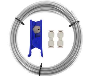 Sovol Tube PTFE 2.5mm ID 4mm OD 5M, Cortador y Racores Incluidos para Bambu lab X1/ X1C/ P1P/ P1S/ A1/ A1 Mini, Prusa MMU3, K1 Max/Ender 3 V3 Accesorios de impresora 3D