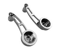 Sovxbgw Elevalunas Aleación Aluminio Para Cerrar Ventana Manivela Repuesto Para Elevador Ventana Manual Manija Cierre Automático Coches Antiguos Elevalunas eléctrico