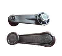 Sovxbgw Elevalunas Par Manijas Para Elevalunas Coche Aptas Para Toyota Fortuner Hilux Conjunto Manija Puerta Trasera Interior. Elevalunas eléctrico(Black)