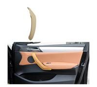 Sovxbgw Maneta Puerta Cubierta Panel Puerta Interior Coche Embellecedor Tracción Manija Controlador Principal Para X3 Para X4 F25 F26 2010-2016 Repuesto manijas interiores(Beige left)