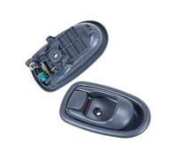 Sovxbgw Maneta Puerta Manija Puerta Interior Coche Izquierda Derecha Para KIA Para Spectra RH:0K2N1-58330A96 LH:0K2N159330A96 Repuesto manijas interiores(Grey Left)