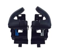 Sovxbgw Maneta Puerta Manija Puerta Interior Delantera Izquierda Derecha Negra Para Hyundai HD78 HD72 HD65 HD35 1998-2002 823105H000 823205H000 Repuesto manijas interiores(Left and right)