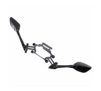 Sovxbgw Soporte de navegación para Motocicleta Espejos Retrovisores Laterales para Xmax 300 125 400 Soporte Navegación GPS Soporte Teléfono Motor Visión Trasera(Only Bracket)