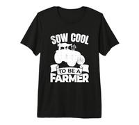 Sow Cool to be a Farmer Cría de Animales Camiseta Premium