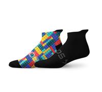 Sox Footwear Blocks and Classic Black Combo Pack Tab Socks (mediano)