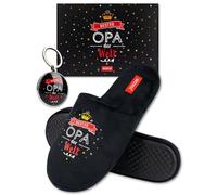 soxo Abuelo Zapatillas Casa Hombre Verano Regalos Pantuflas Divertidas Slippers Llavero 43/44 Zapatillas Opa + Llavero