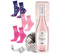 soxo Bebidas Calcetines Mujer Divertidos Algodon Socks Regalos Originales Regalo Colores 35-40 Prosecco 3 Pares