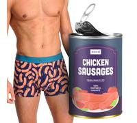 soxo Calzoncillos Boxer Hombre Salchichas - Cesta Regalo Gourmet M-XL