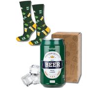 soxo Cerveza Calcetines Hombre Divertidos Algodon Regalos Originales Regalo Hombres 40-45 Pale Lager2 1 Par