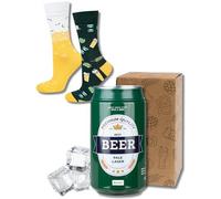 soxo Cerveza Calcetines Hombre Divertidos Algodon Regalos Originales Regalo Hombres 40-45 Pale Lager 1 Par