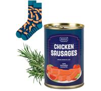 soxo Cesta Regalo Hombre Gourmet - Calcetines Divertidos Steak 40-45