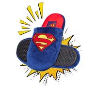 soxo DC Comics Superman Zapatillas Casa Hombre Invierno Divertidas Cómodas Pantuflas 45/46 Superman Zapatillas