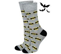 soxo DC Comics The Batman Superman Calcetines Hombre Divertidos Algodon Colores 40-45 Batman Logo 1 Par