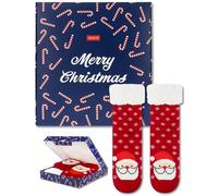 soxo Navidad Calcetines Para Mujer Dibujos Colores Regalos Originales Divertidos Altos Regalo 35-40 Papá Noel