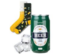 soxo Pack Cervezas Para Regalar - Calcetines Hombre Divertidos Lata 40-45