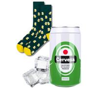 soxo Pack Cervezas Para Regalar - Calcetines Hombre Divertidos Lata 40-45