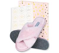 soxo Pantuflas de Felpa para Mujer Regalos Divertidos Cómodas Pantuflas para Mujer Regalo de Verano 35/36 Rosa