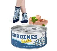 soxo Pescador Calcetines Mujer Divertidos Regalos Para Hombre Originales Regalo Pez 35-40 Sardines Mujer