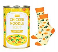 soxo Sopa En Lata Calcetines Mujer Divertidos Regalos Para Hombre Originales Regalo Colores 35-40 Chicken Soup