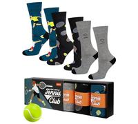 soxo Sport Calcetines Hombre Divertidos Algodon Regalos Originales Regalo Hombres 40-45 Tennis 3 Pares