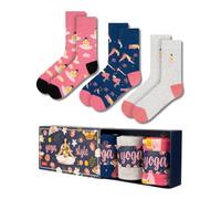 soxo Yoga Regalo Mujer Originales - Calcetines Algodon Divertidos 35-40