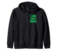 Soy 100% irlandés Cien por ciento Irlanda Hombres Mujeres & niños Sudadera con Capucha