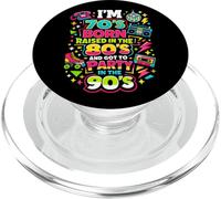 Soy 70 nací Criado en los 80 y FUI de Fiesta en los 90 PopSockets PopGrip para MagSafe