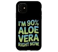 Soy 90 Aloe Vera ahora mismo Quemadura de sol Carcasa para iPhone 11