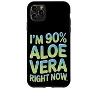 Soy 90 Aloe Vera ahora mismo Quemadura de sol Carcasa para iPhone 11 Pro Max