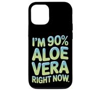 Soy 90 Aloe Vera ahora mismo Quemadura de sol Carcasa para iPhone 12/12 Pro