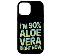 Soy 90 Aloe Vera ahora mismo Quemadura de sol Carcasa para iPhone 12 Pro Max