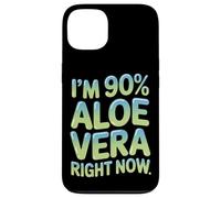 Soy 90 Aloe Vera ahora mismo Quemadura de sol Carcasa para iPhone 13