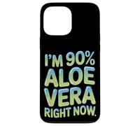 Soy 90 Aloe Vera ahora mismo Quemadura de sol Carcasa para iPhone 13 Pro Max