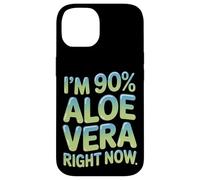 Soy 90 Aloe Vera ahora mismo Quemadura de sol Carcasa para iPhone 14
