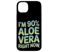 Soy 90 Aloe Vera ahora mismo Quemadura de sol Carcasa para iPhone 14 Plus