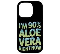 Soy 90 Aloe Vera ahora mismo Quemadura de sol Carcasa para iPhone 14 Pro