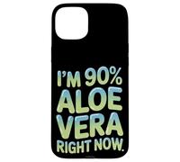Soy 90 Aloe Vera ahora mismo Quemadura de sol Carcasa para iPhone 15 Plus