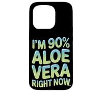Soy 90 Aloe Vera ahora mismo Quemadura de sol Carcasa para iPhone 15 Pro
