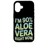 Soy 90 Aloe Vera ahora mismo Quemadura de sol Carcasa para iPhone 16