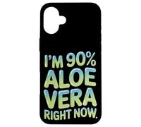 Soy 90 Aloe Vera ahora mismo Quemadura de sol Carcasa para iPhone 16 Plus