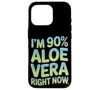 Soy 90 Aloe Vera ahora mismo Quemadura de sol Carcasa para iPhone 16 Pro