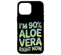 Soy 90 Aloe Vera ahora mismo Quemadura de sol Carcasa para iPhone 16 Pro Max