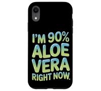 Soy 90 Aloe Vera ahora mismo Quemadura de sol Carcasa para iPhone XR