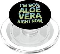 Soy 90 Aloe Vera ahora mismo Quemadura de sol PopSockets PopGrip para MagSafe