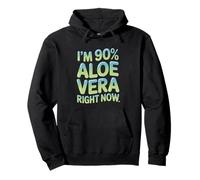 Soy 90 Aloe Vera ahora mismo Quemadura de sol Sudadera con Capucha