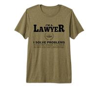 Soy Abogado Resuelvo Problemas Que Usted No - Funny Lawyer Camiseta Premium