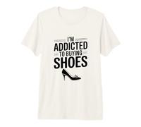 Soy Adicto a Comprar Zapatos Funny Fashion Lover Camiseta Premium