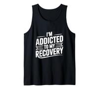 Soy Adicto a mi cotización Motivacional de recuperación Camiseta sin Mangas